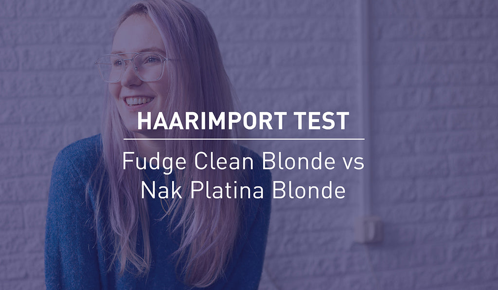 Review zilvershampoo | Fudge Clean Blonde vs Nak Platinum Blonde